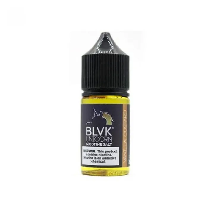 Vanilla Custard Salt Nic by BLVK 30ml