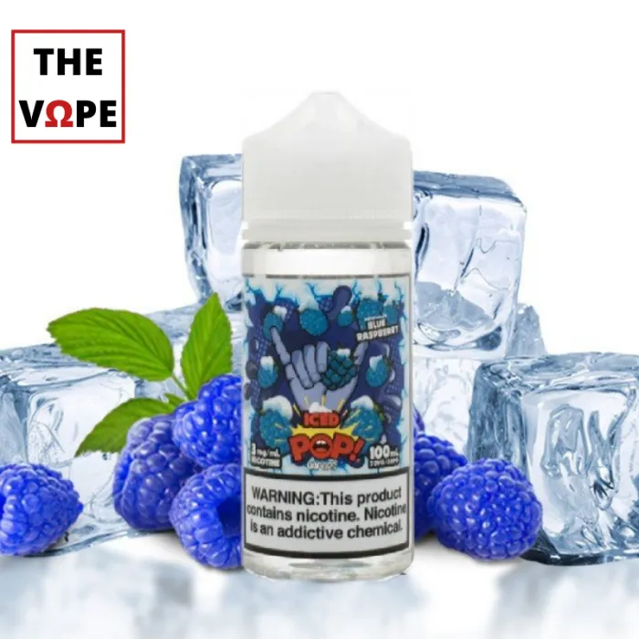 Iced Pop Blue Raspberry 100ml