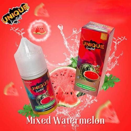 Unique Limited Mix Watermelon – Dưa Hấu Mix – Salt nic 30ml