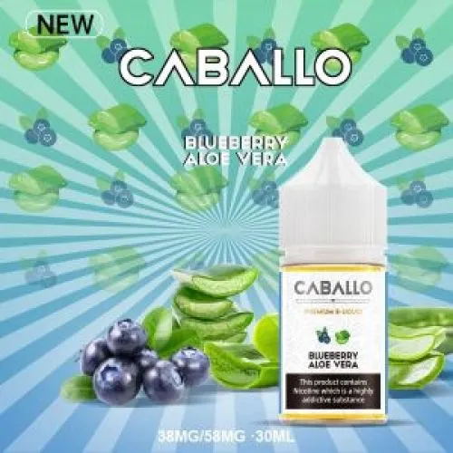 Juice Saltnic Caballo Blueberry Aloe Vera – Tinh dầu Việt quất Nha đam 58mg/30ml