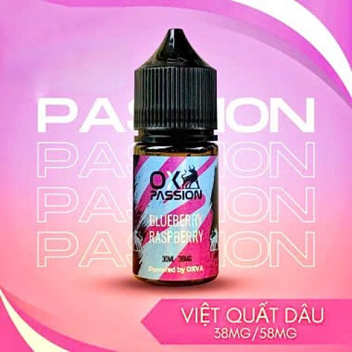 OX Passion Juice Việt Quất Mâm Xôi Lạnh