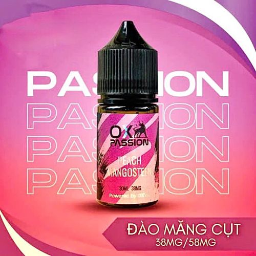 OX Passion Juice Đào Măng Cụt Lạnh