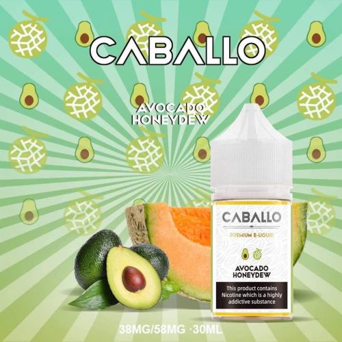 Juice Saltnic Caballo Avocado Honeydew - Bơ Dưa Gang