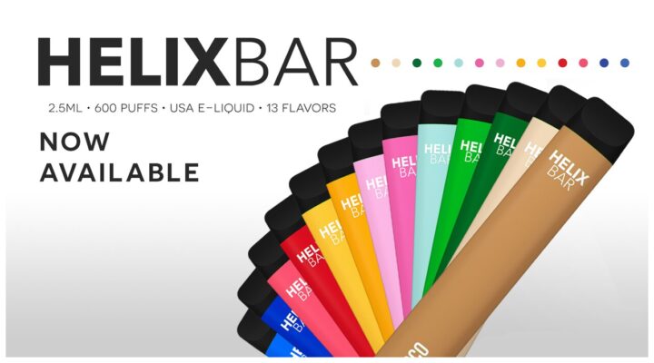  Helix Bar Disposable 600 Puffs 500mah